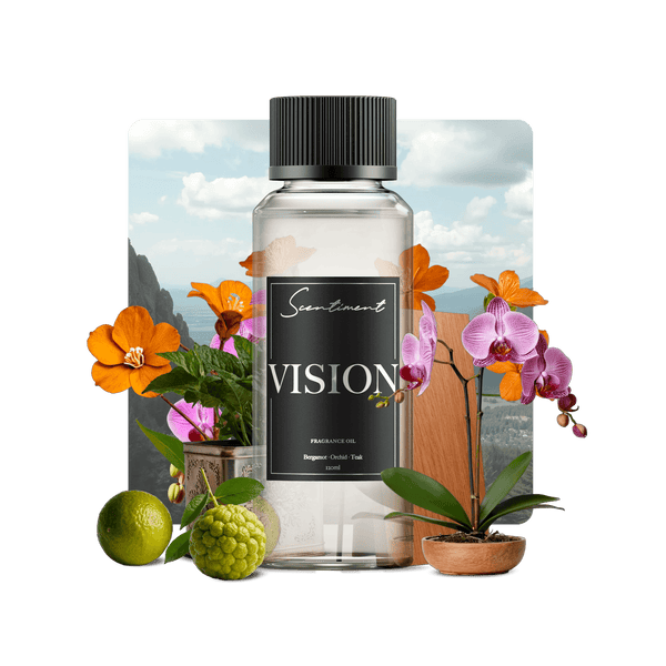 Vision Fragrance Oil with the notes of Bergamot, Orchid , Teak