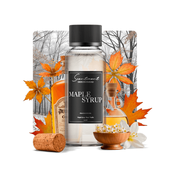Maple Syrup Fragrance Oil with notes of Maple syrup, Rum, Vanilla