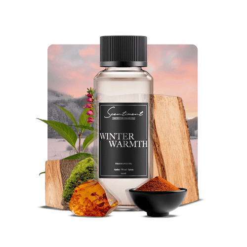 Winter Warmth Fragrance Oil with notes of Amber, Balsam, Fresh Spices