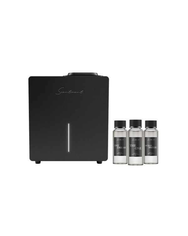 Scentiment Diffuser HVAC 2 with Top 3 Hotel Diffuser Oils