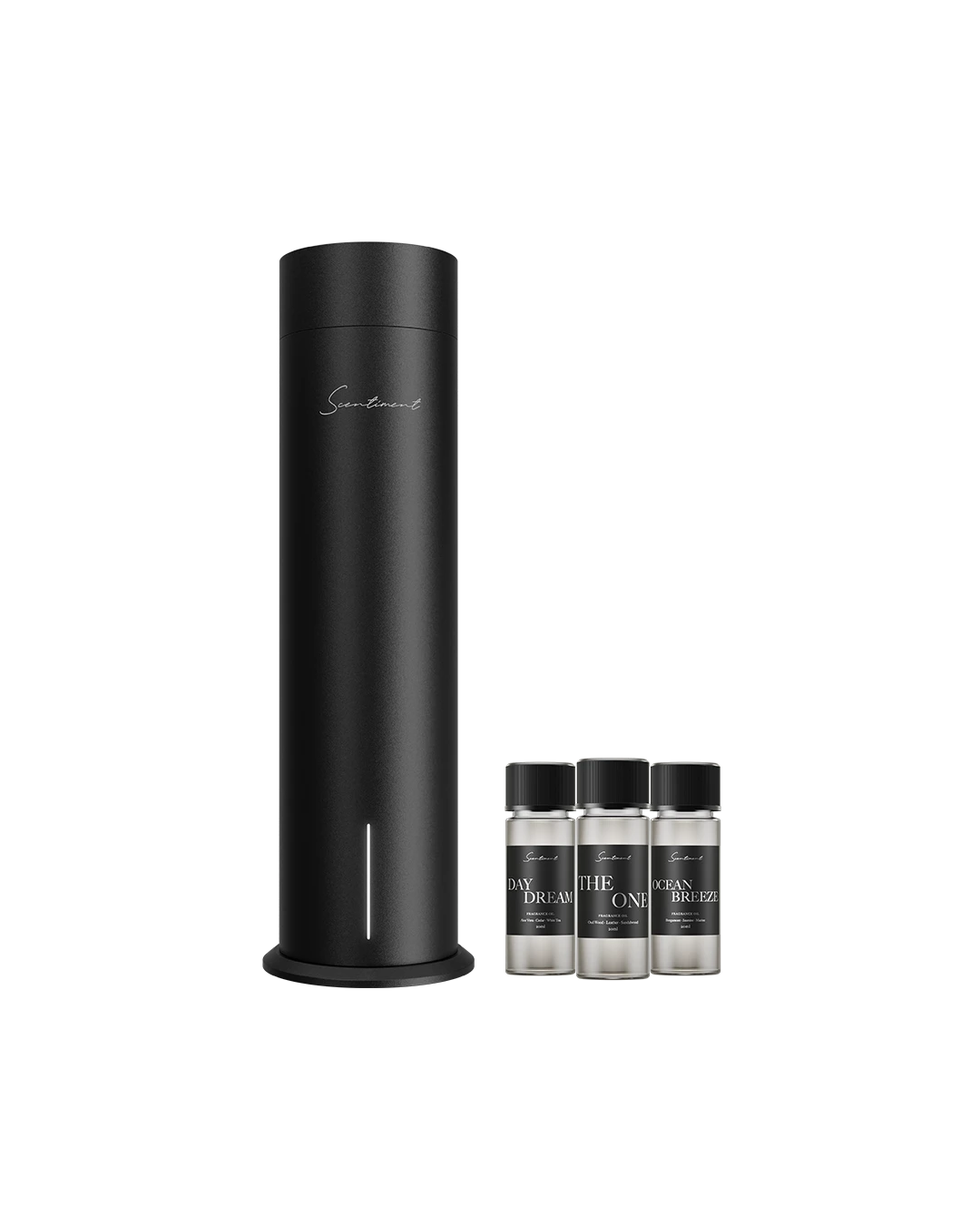 Scentiment Diffuser Air 2 Black - with Top 3 Fragrance Oils Inspired by 5-Star Hotels