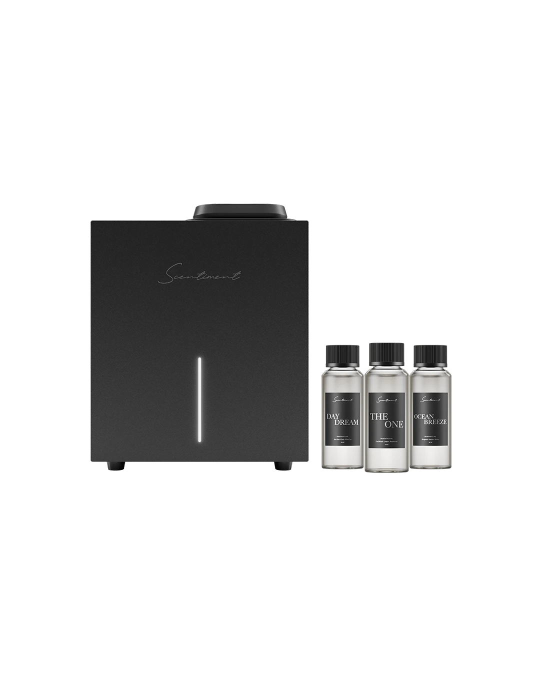 Scentiment Diffuser Pro 2 with Top 3 Hotel Fragrance Oil Bottles in 120 mL