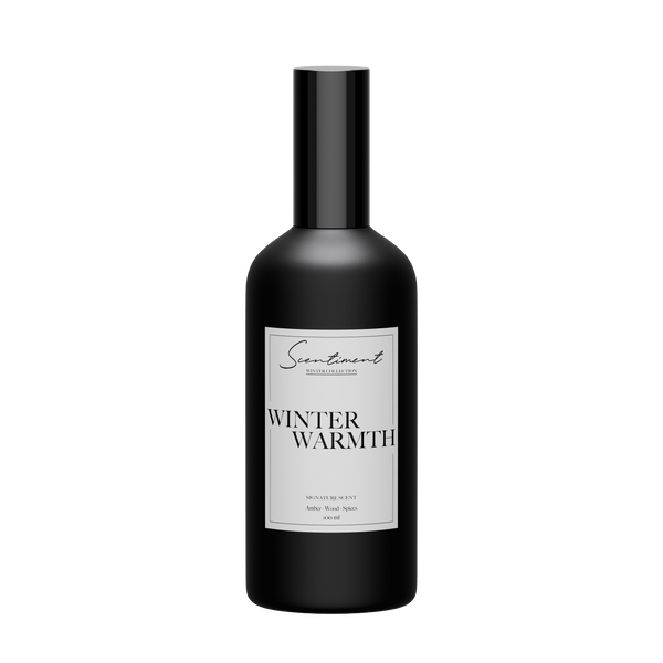 Winter Warmth Room Spray 100ml with notes of Amber, Balsam, Fresh Spices