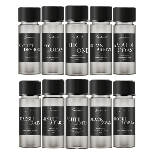 Top 10 Hotel Scents Discovery Set in 20 mL Diffuser Oils